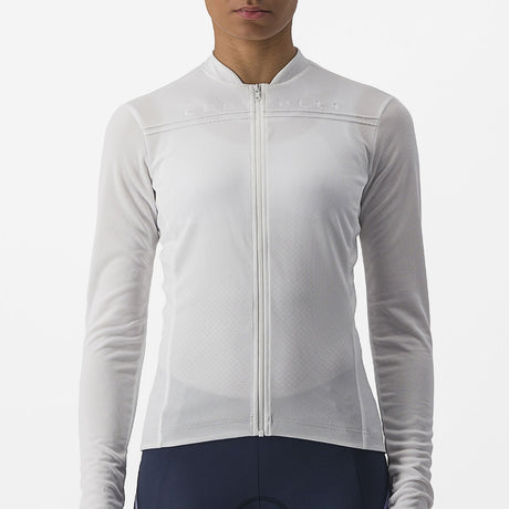 Maglia maniche lunghe donna Castelli Anima 4 - Bianco - E
