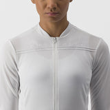 Maglia maniche lunghe donna Castelli Anima 4 - Bianco - G