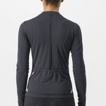 Castelli Anima 4 woman long sleeves jersey - Black