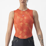 Maglia intima senza maniche donna Castelli Pro Mesh 4 - Arancio - A