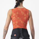 Castelli Pro Mesh 4 woman sleeveless base layer - Orange