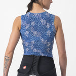 Castelli Pro Mesh 4 woman sleeveless base layer - Blue