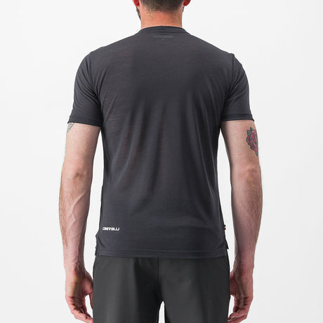 T-Shirt Castelli Merino - Nero - F