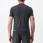 T-Shirt Castelli Merino - Negro