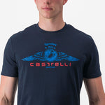 T-Shirt Castelli Armando 2 - Blu