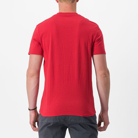 T-Shirt Castelli Finale - Rosso - C