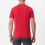 T-Shirt Castelli Finale - Rouge