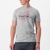 Castelli Finale T-Shirt - Grey