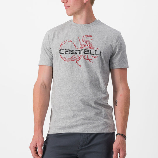 T-Shirt Castelli Finale - Gris