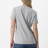 T-Shirt donna Castelli Pedalare - Grigio - B