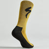 Chaussettes Specialized Primaloft Lightweight Tall Logo - Or