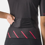 Castelli Free Speed 2 Race woman jersey - Black pink