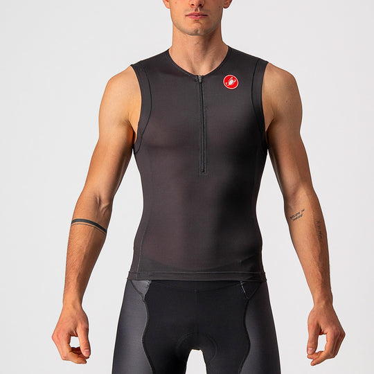 Maillots Castelli Free Tri 2 Top - Negro