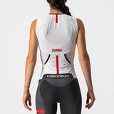Top Castelli donna Free 2 Tri Singlet - Bianco - C