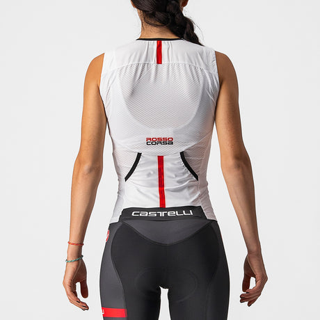 Top Castelli donna Free 2 Tri Singlet - Bianco - C