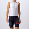 Top Castelli donna Free 2 Tri Singlet - Bianco - G