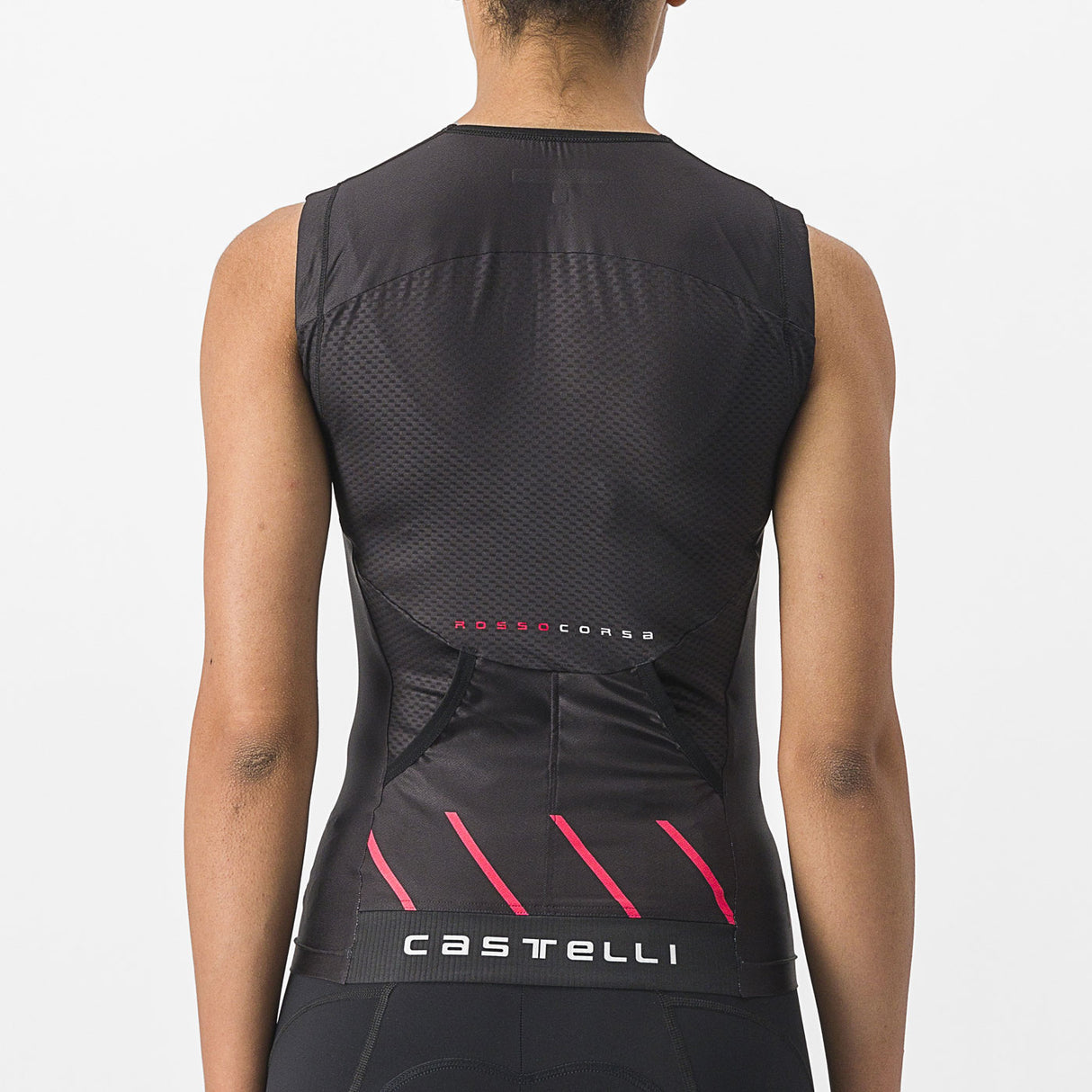 Top Castelli donna Free 2 Tri Singlet - Nero rosa - O