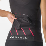 Top Castelli donna Free 2 Tri Singlet - Nero rosa - Q