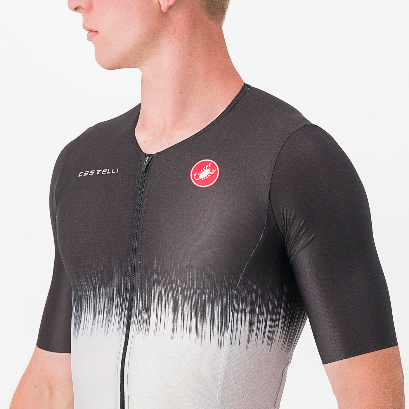 Body Castelli Ultra Sanremo Speed Suit Grey All4cycling body-castelli-ultra-sanremo-speed-suit-grey-all4cycling