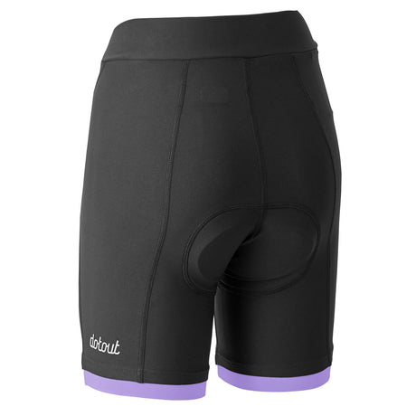 Pantaloncini donna Dotout Instinct Pro - Nero lilla - L