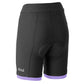 Pantaloncini donna Dotout Instinct Pro - Nero lilla - L