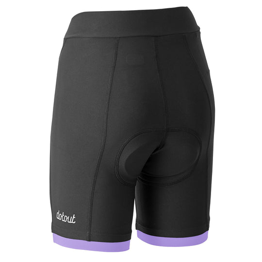 Dotout Instinct Pro woman short - Black violet