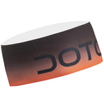 Dotout Flag headband - Black orange