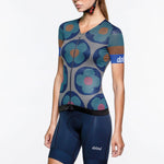 Maillot mujer Dotout Flower - Azul