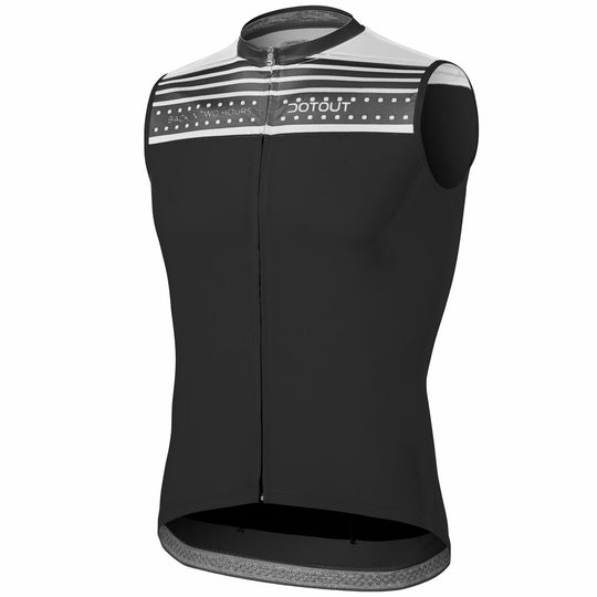 Maillot sans manches Dotout Flash - Noir blanc