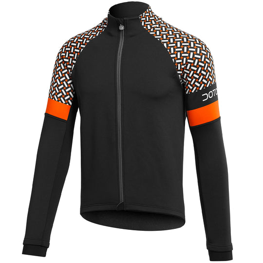 Dotout Comet jacket - Black orange