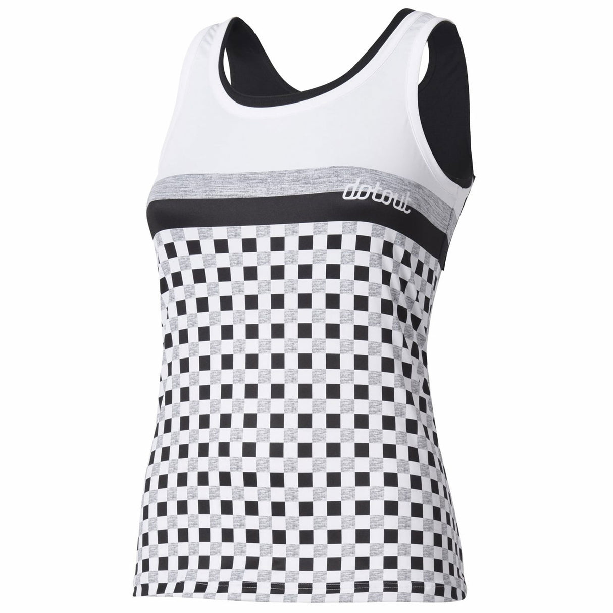 Top donna Dotout Square - Nero - G