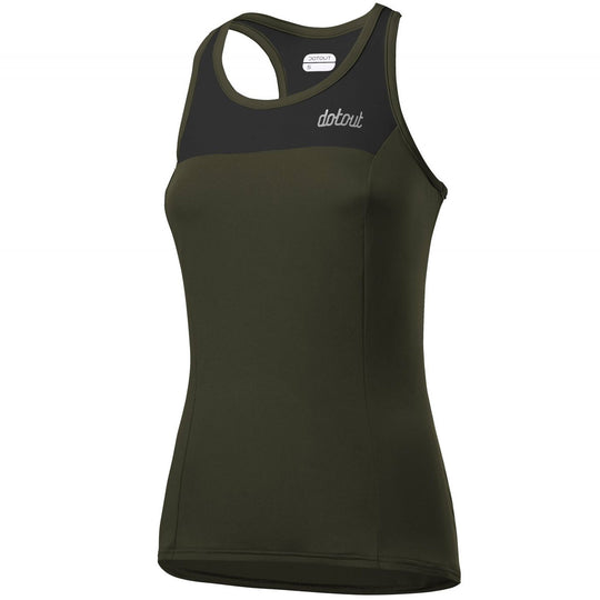 Top mujer Dotout Crew - Verde