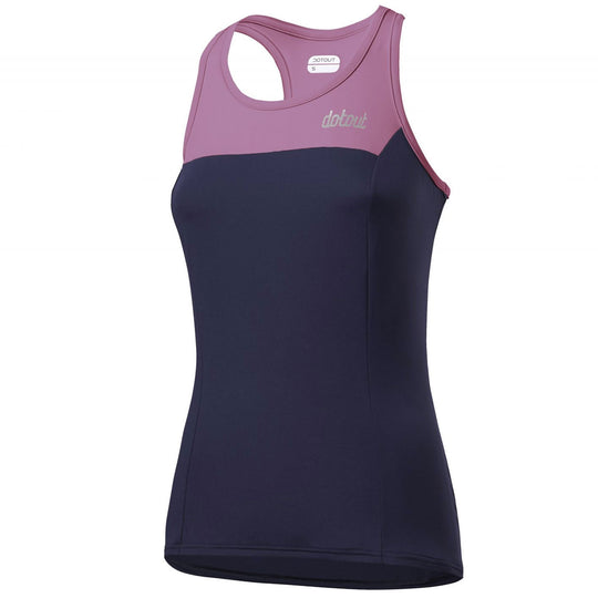 Top mujer Dotout Crew - Azul