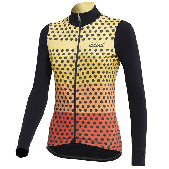 Dotout Fanatica Wool woman long sleeves jersey - Yellow orange