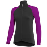 Maglia maniche lunghe donna Dotout Mirage - Nero fucsia - I