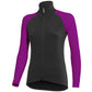 Maglia maniche lunghe donna Dotout Mirage - Nero fucsia - I