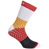 Calcetines Dotout Check - Rojo