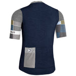 Dotout Stripe jersey - Melange blue