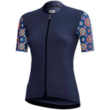 Maglia donna Dotout Check - Blu melange - H