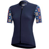 Dotout Check women jersey - Melange blue