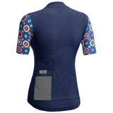 Maglia donna Dotout Check - Blu melange - I