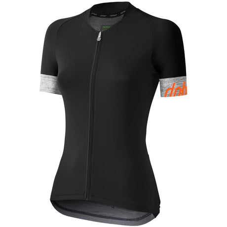 Maglia Dotout Crew Donna - Nero grigio melange - O
