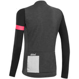Maglia donna a maniche lunghe Dotout Block - Grigio scuro - L