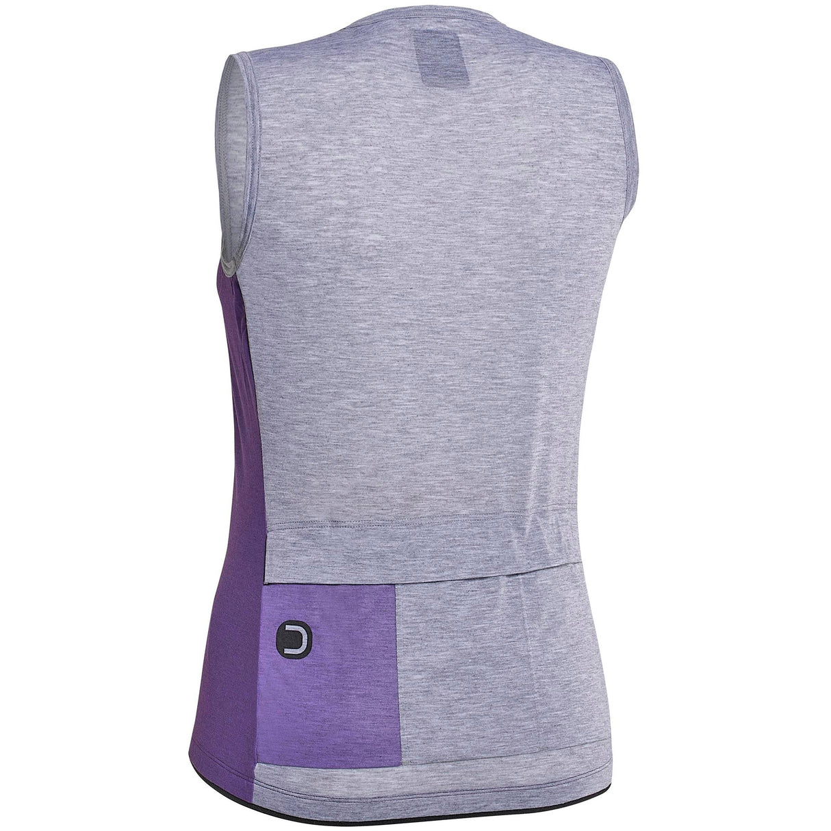 Maglia donna senza maniche Dotout Glory - Viola grigio - G
