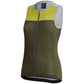 Maglia donna senza maniche Dotout Glory - Verde grigio - E
