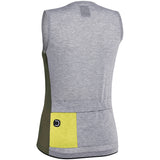 Maglia donna senza maniche Dotout Glory - Verde grigio - F