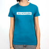 T-Shirt mujer All4Cycling - Azul