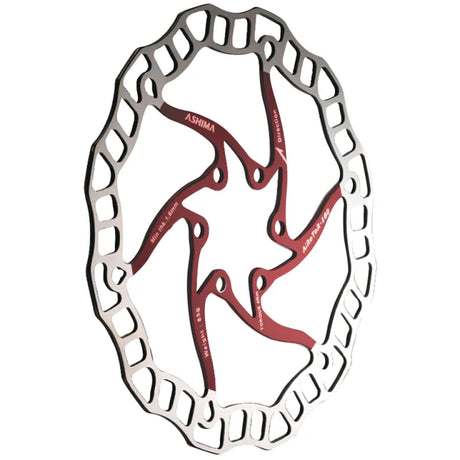 Disco Ashima Aro 08 Rosso - 160mm