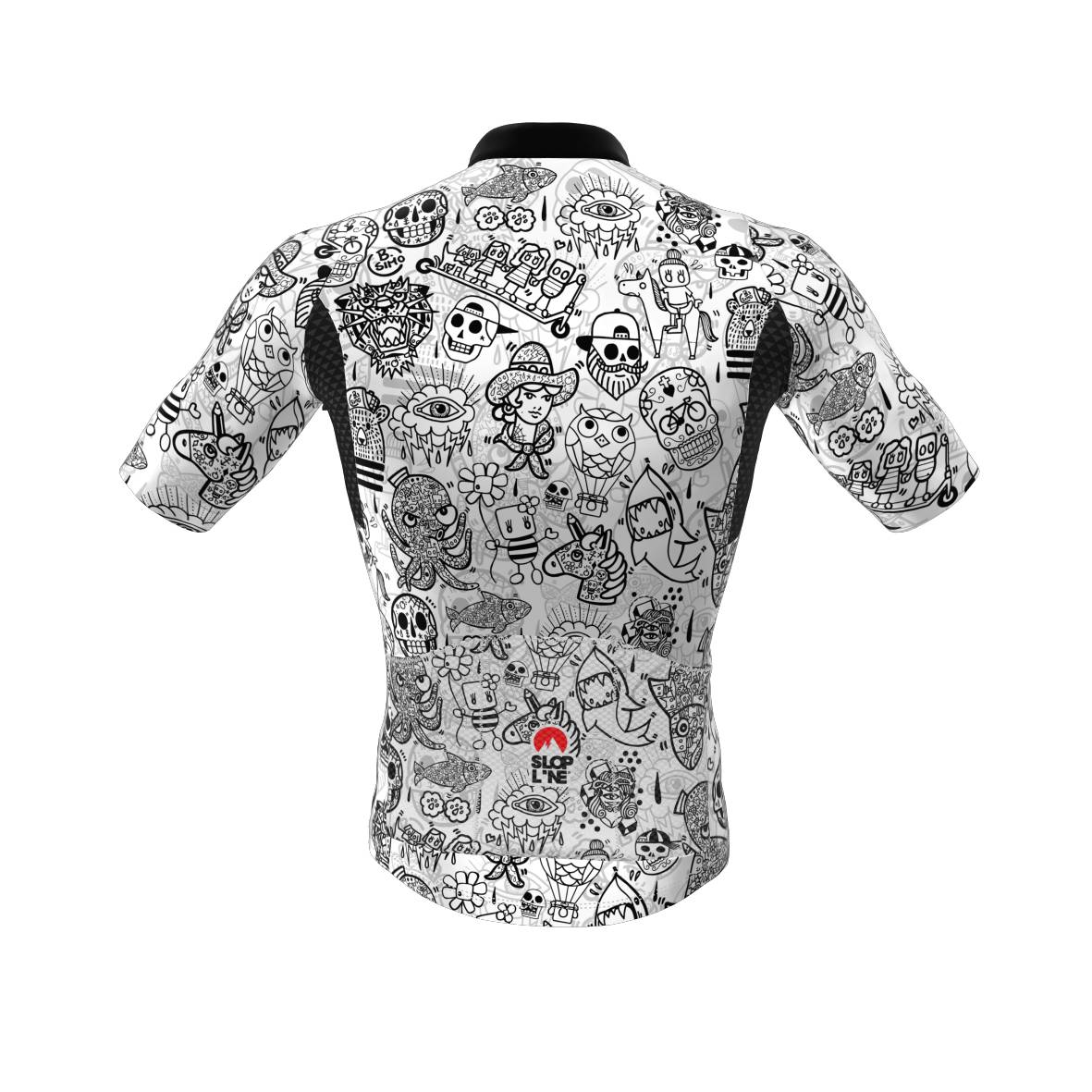 Maglia Slopline Sormano Black & White - D