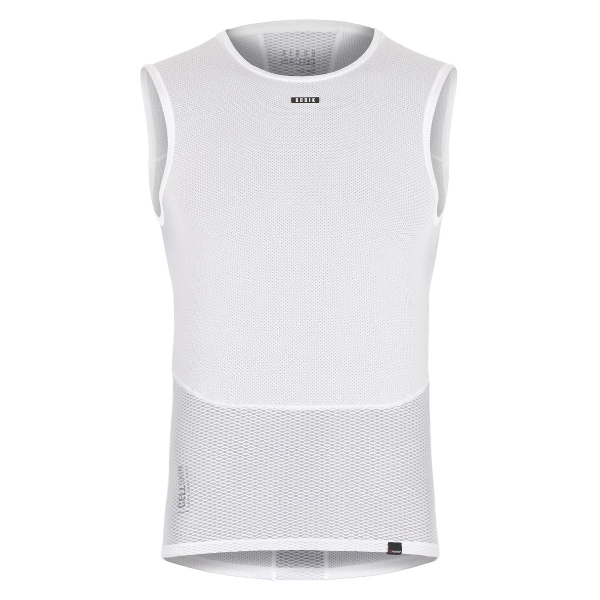 Maglia intima senza maniche Gobik Cell Skin Hakuba - Bianco - H